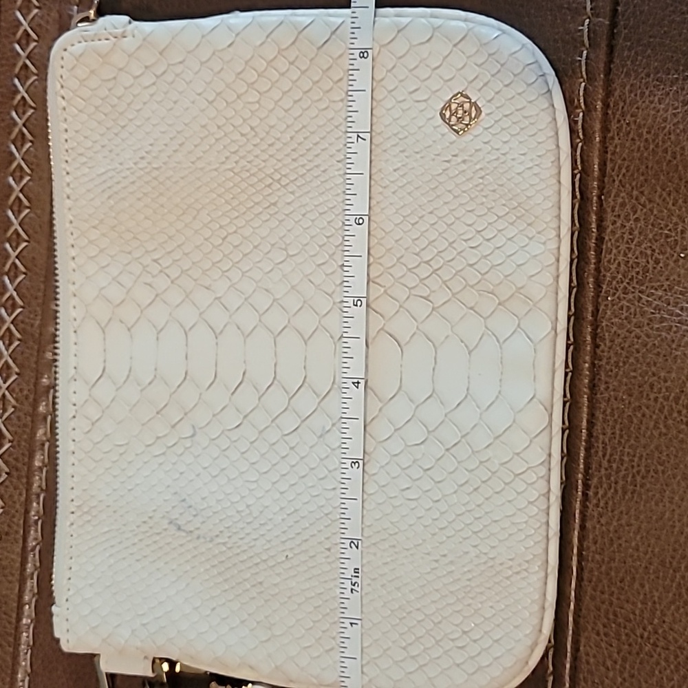 Kendra Scott Cream Python Wristlet - image 6